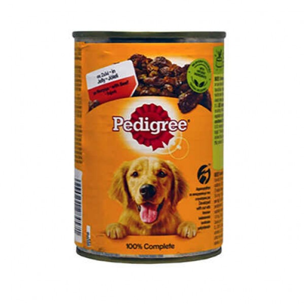 PEDİGREE BİFTEKLİ KÖPEK KONSERVE 400 GR